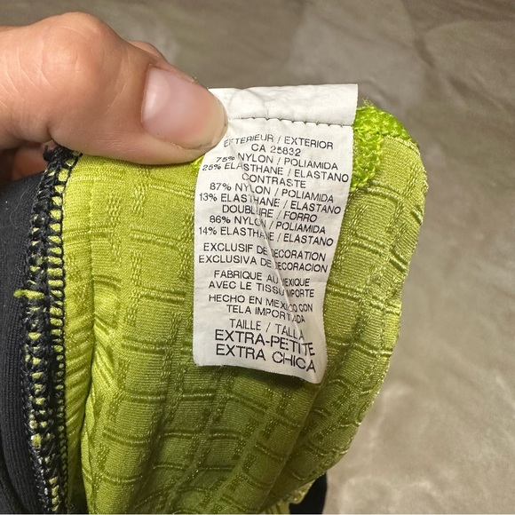 Trina Turk Recreation Floral Striped Keyhole Racerback Sports Bra Size XS - Picture 6 of 9